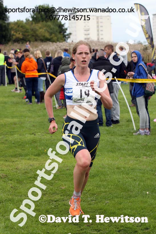 Senior womens Sunderland Harriers Open Cross Country. Photo: David T. Hewitson/Sports for All Pics